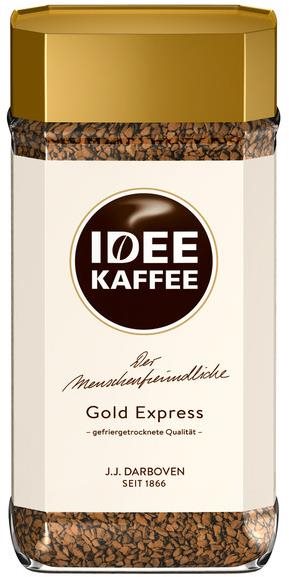 Kávé IDEE KAFFEE Gold Express Instant 200 g üveg