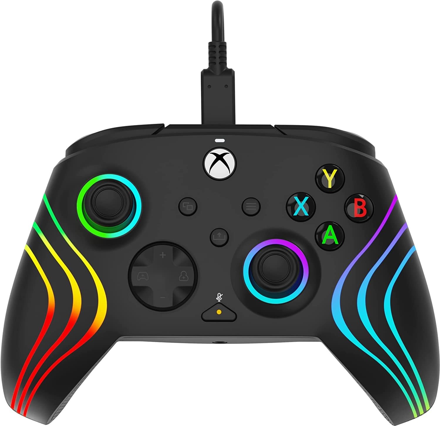Kontroller PDP REMATCH Wired Controller - Afterglow WAVE - Xbox