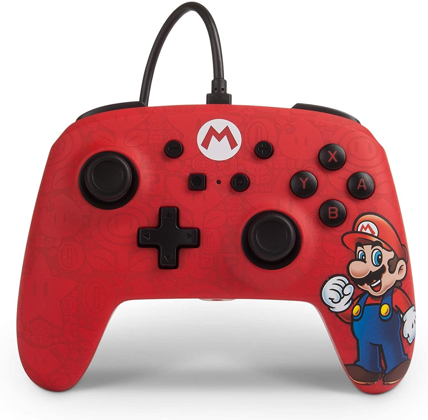 Kontroller PowerA Enhanced Wired Controller - Iconic Mario - Nintendo Switch