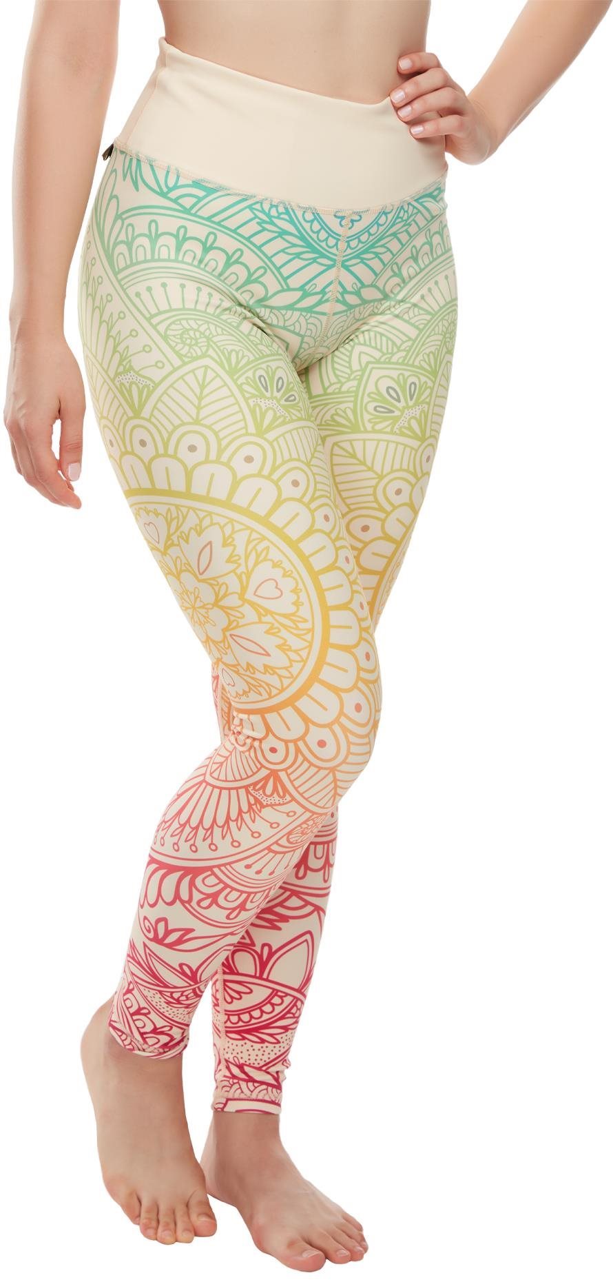 Legging Dedoles Vidám sport leggings Mandala csakra többszínű 2XL méret