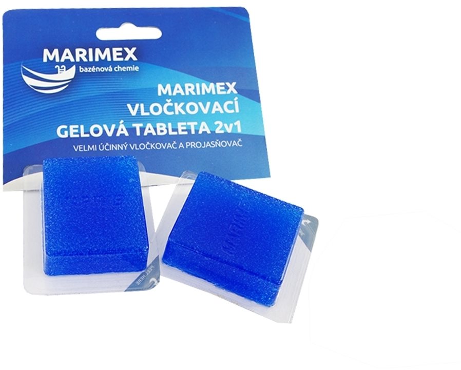 Medencetisztítás MARIMEX géles pelyhesítő tabletta 2 az 1-ben
