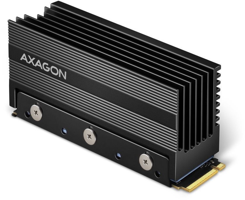 Merevlemez hűtő AXAGON CLR-M2XL ALUMINUM Heatsink for M.2 SSD