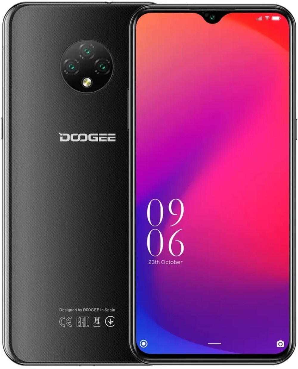 Mobiltelefon Doogee X95 Dual SIM fekete