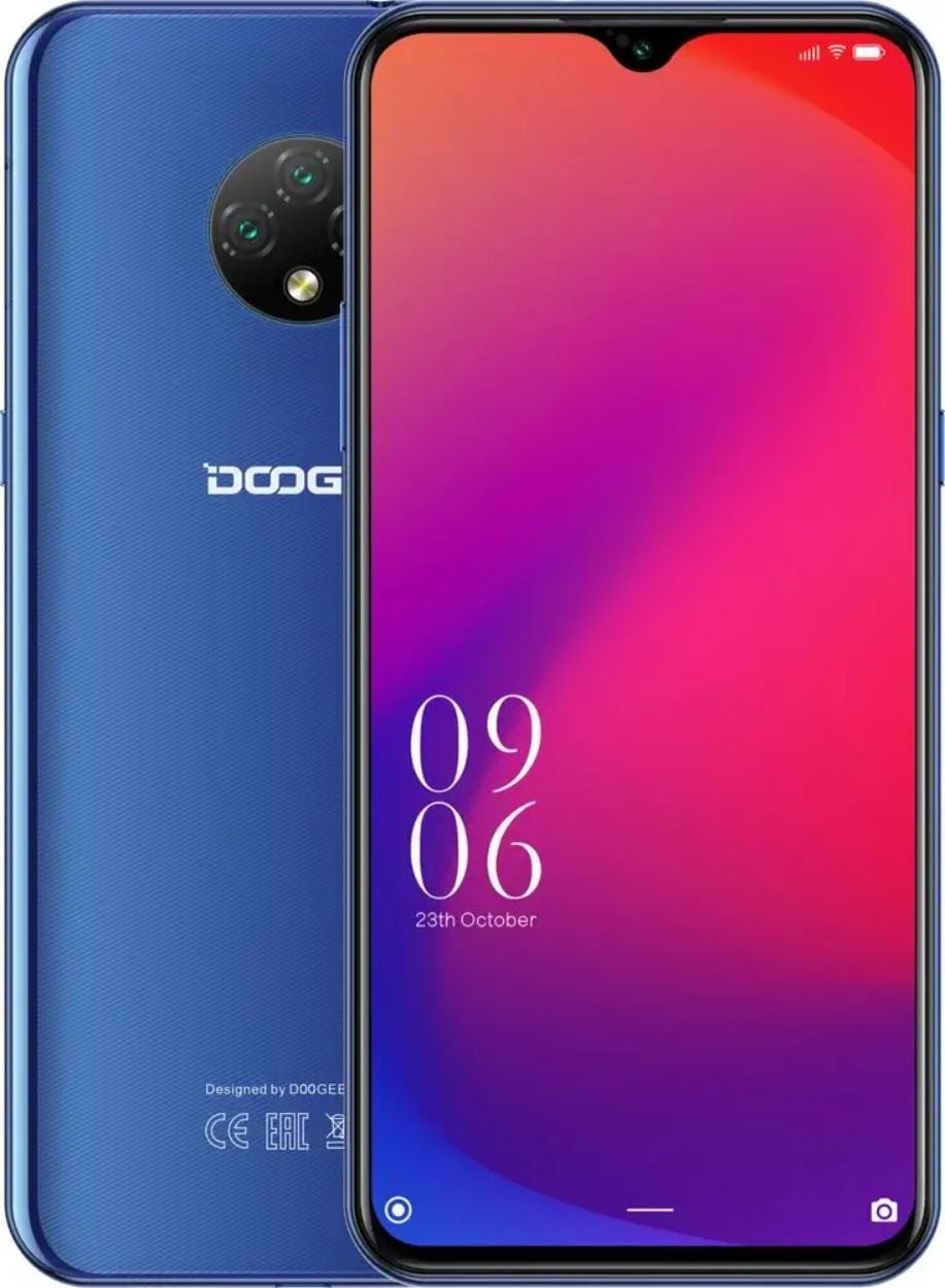 Mobiltelefon Doogee X95 Dual SIM kék