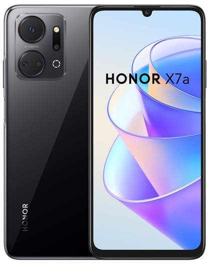 Mobiltelefon HONOR X7a 4GB/128GB fekete