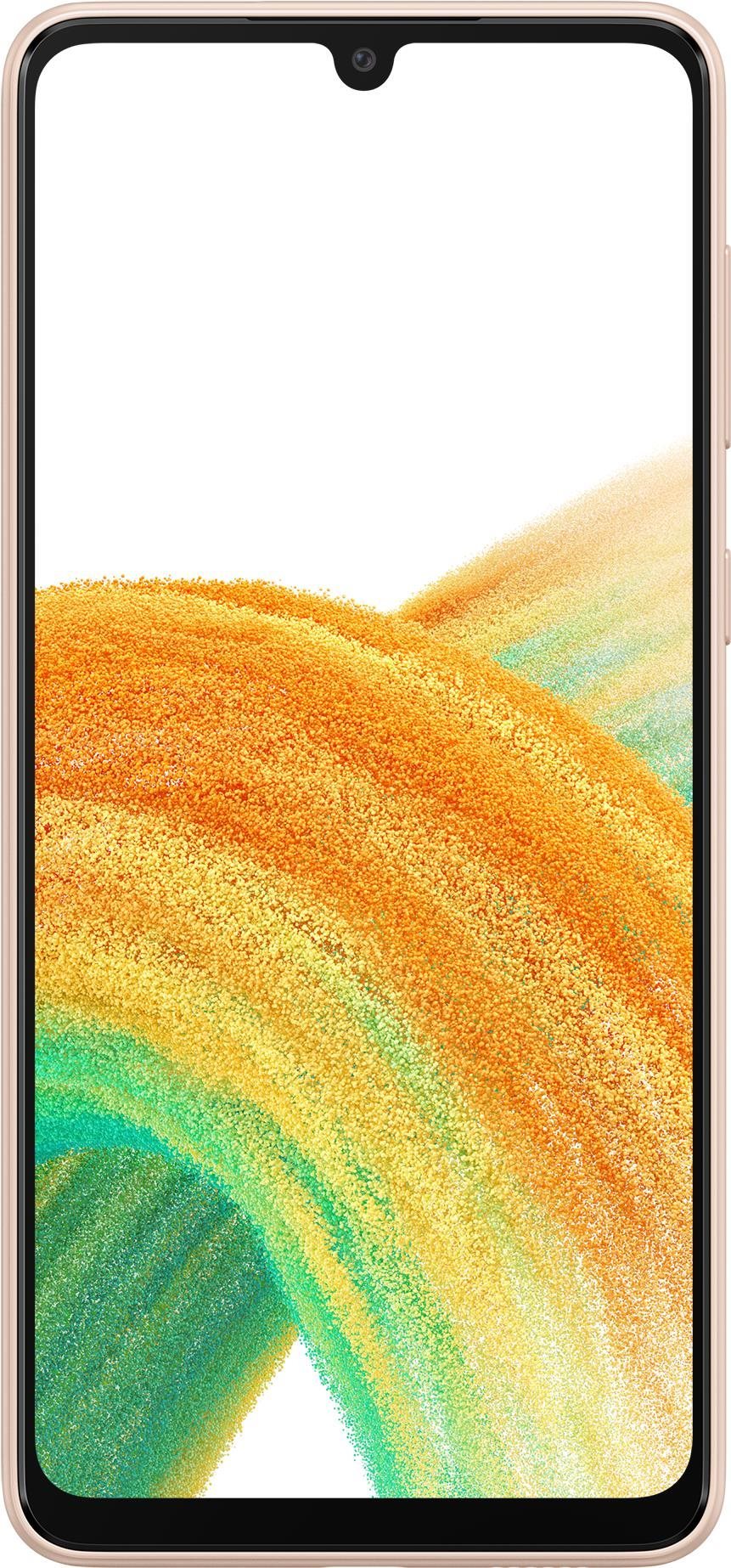 Mobiltelefon Samsung Galaxy A33 5G narancsszín