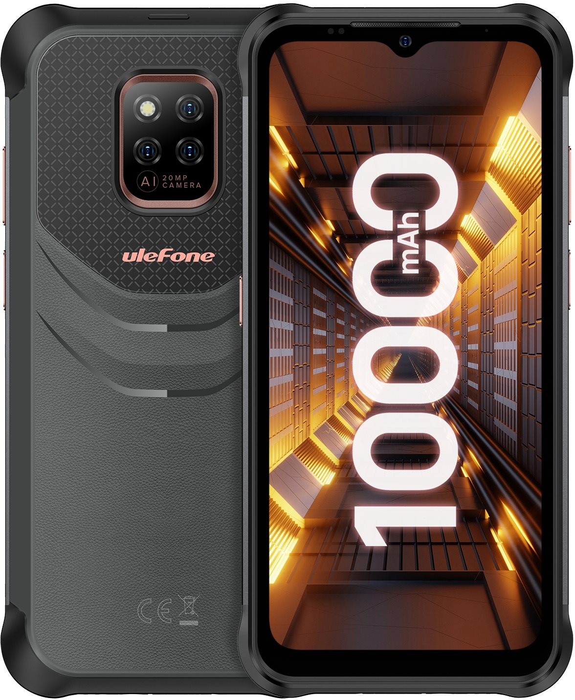 Mobiltelefon UleFone Power Armor 14 Pro 6GB/128GB fekete
