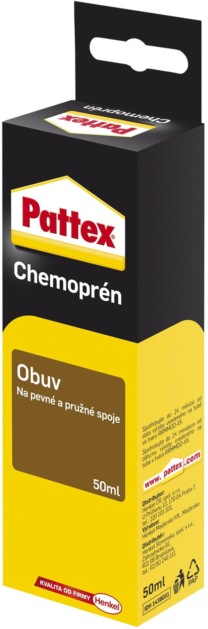 Ragasztó PATTEX Chemoprén cipő 50 ml