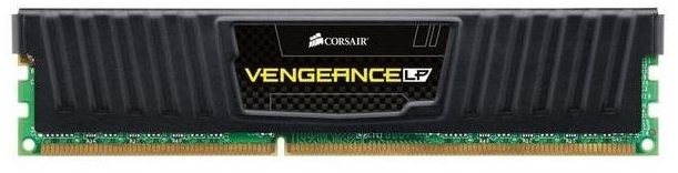 Rendszermemória Corsair 4GB DDR3 1600MHz CL9 Vengeance Low Profile