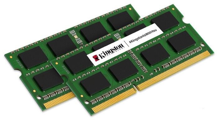 Rendszermemória Kingston SO-DIMM 16GB KIT DDR3 1600MHz CL11