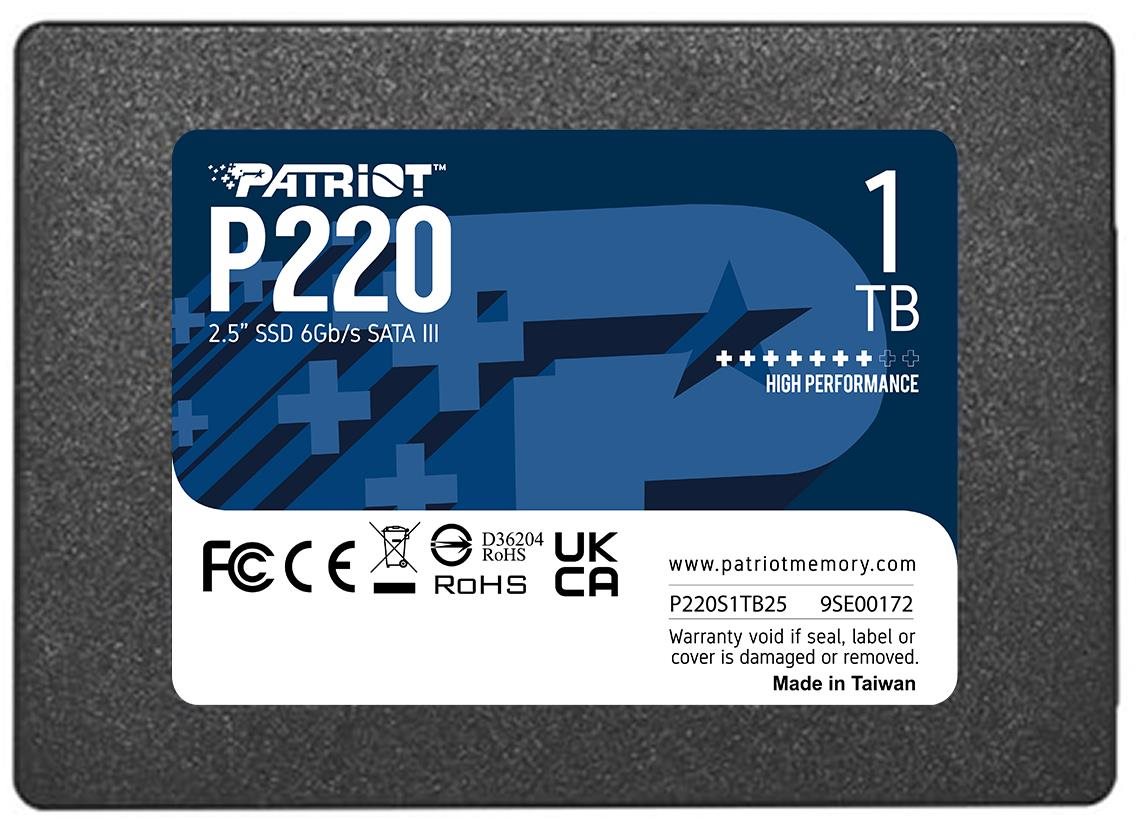 SSD meghajtó Patriot P220 1 TB