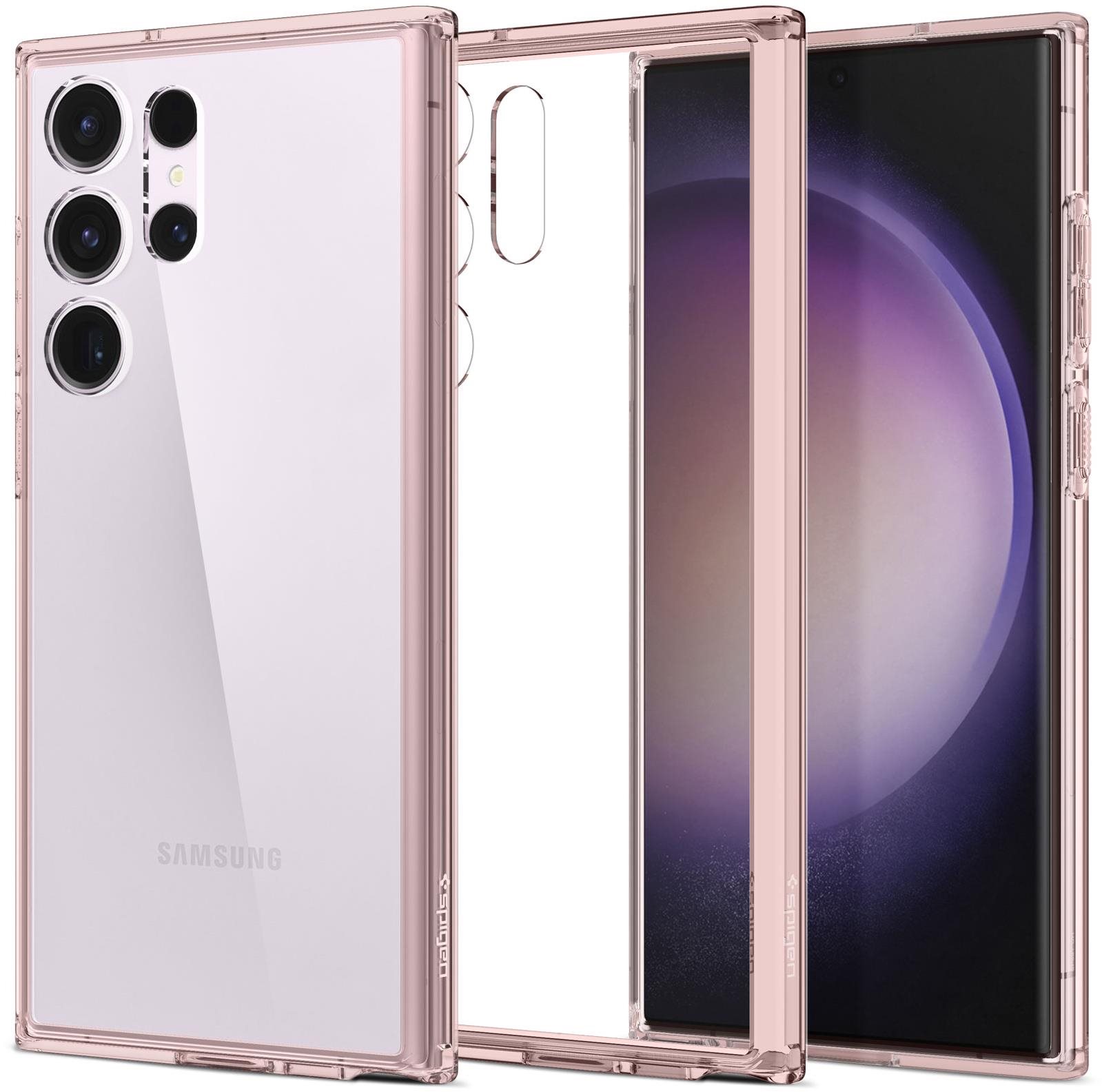 Telefon tok Spigen Ultra Hybrid Rose Crystal Samsung Galaxy S23 Ultra tok