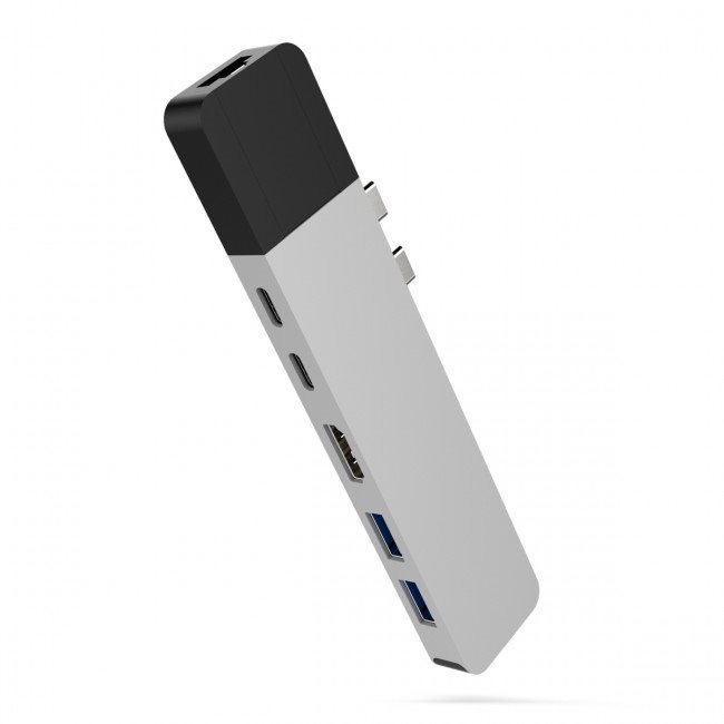USB Hub HyperDrive NET Hub USB-C csatlakozóhoz - ezüst