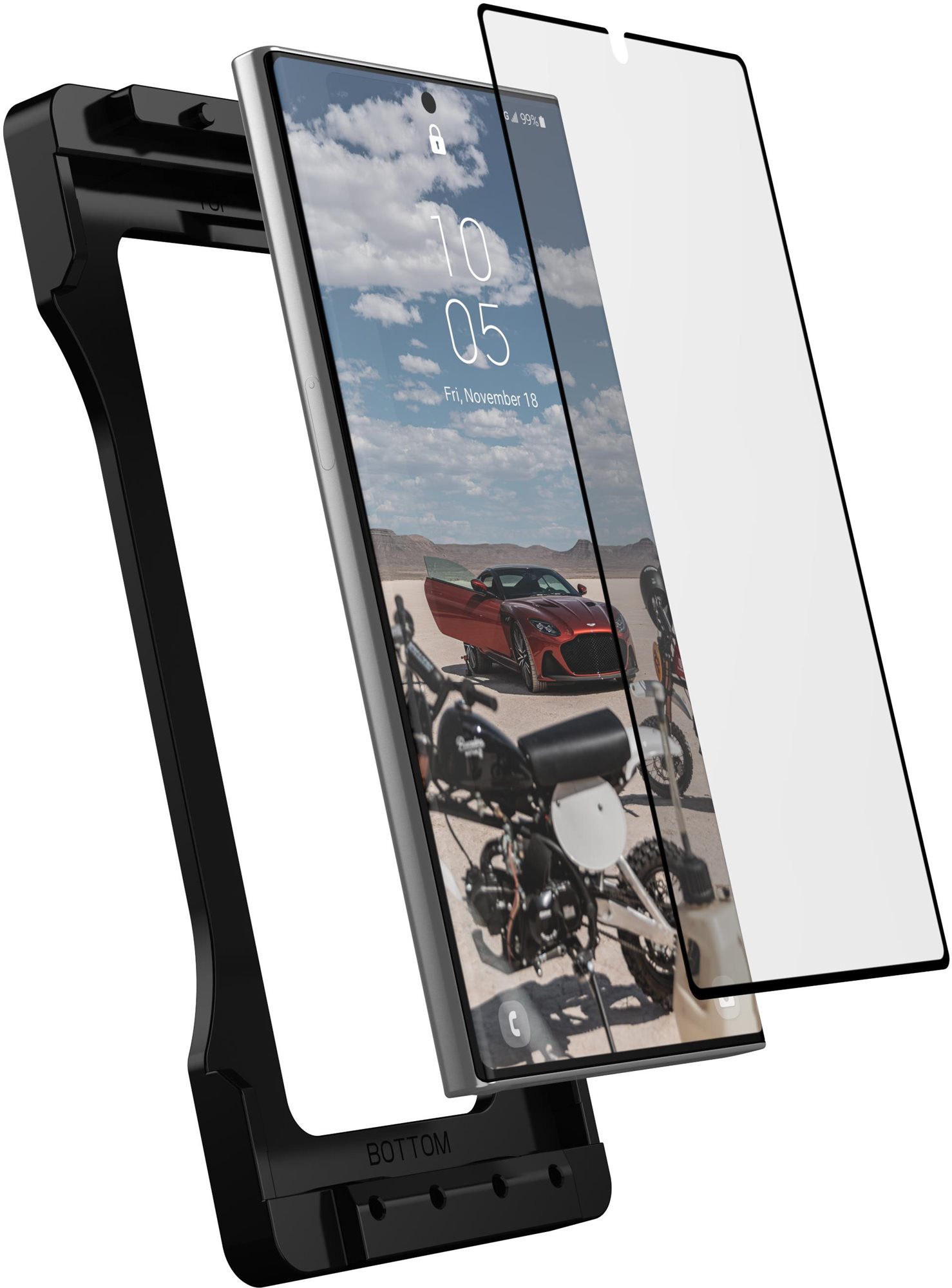 Védőfólia UAG Flex Screen Shield Plus Samsung Galaxy S23 Ultra
