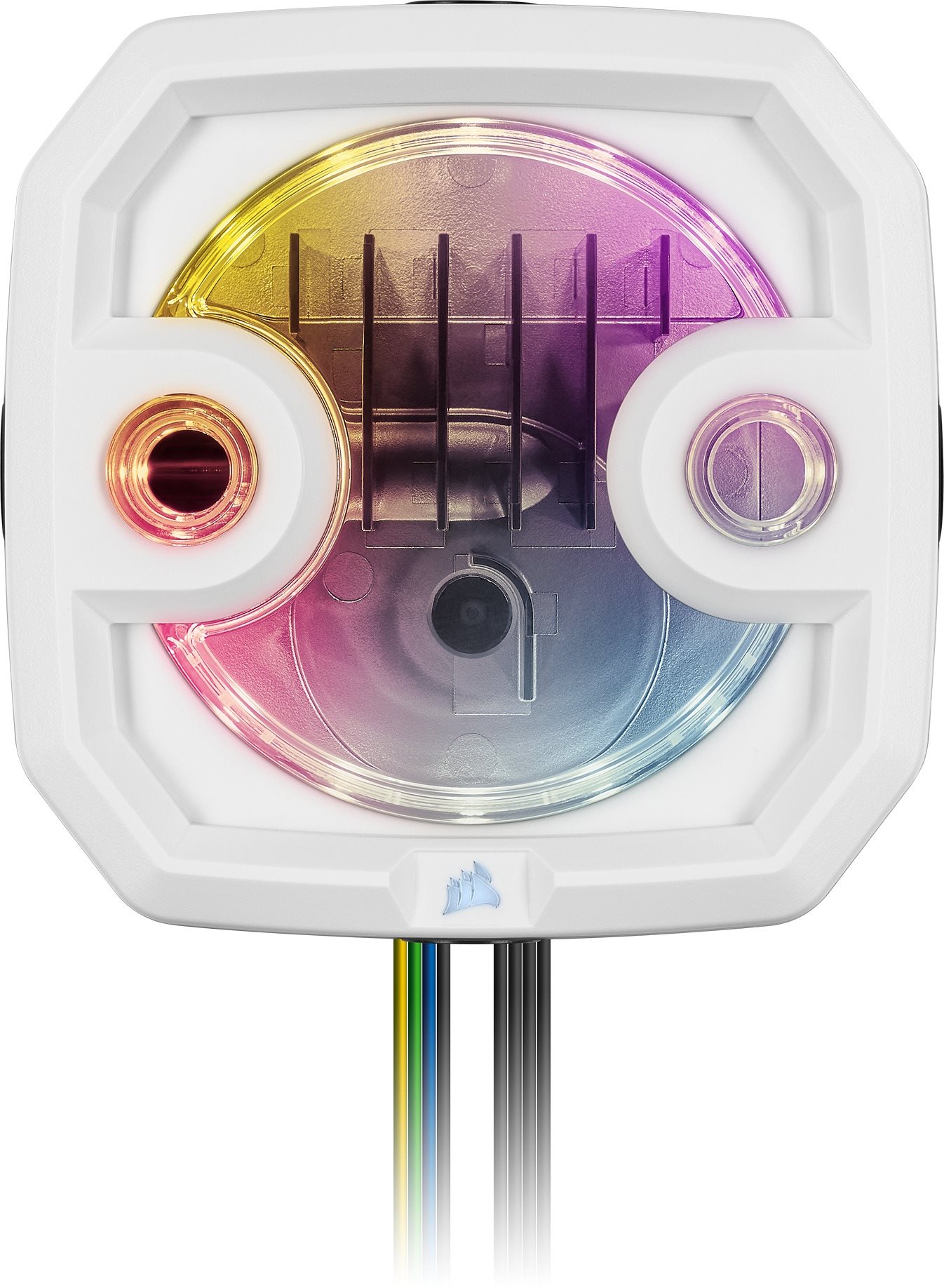 Vízhűtéses szivattyú Corsair XD3 RGB Pump Res White