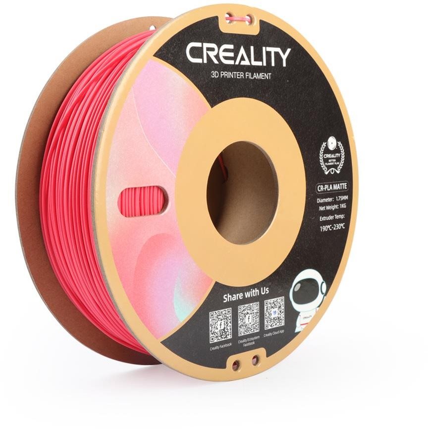 3D nyomtatószál Creality CR-PLA MatteStrawberry Red