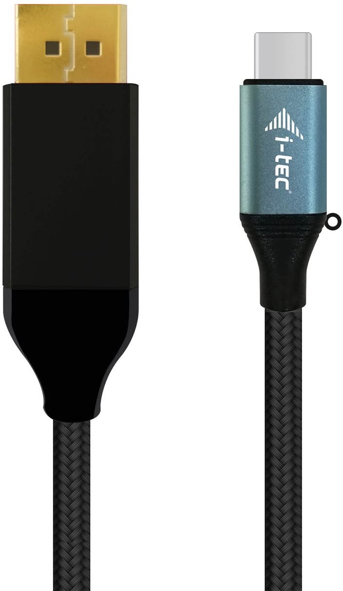 Átalakító I-TEC USB-C DisplayPort video adapter 4K / 60Hz 200 cm-es kábellel