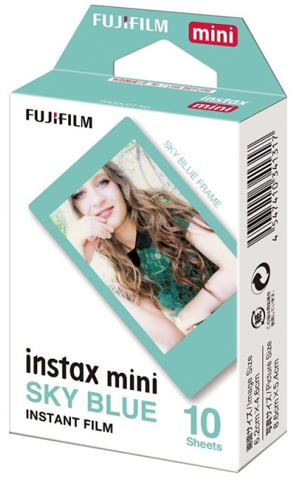 Fotópapír Fujifilm Instax mini blue Frame film