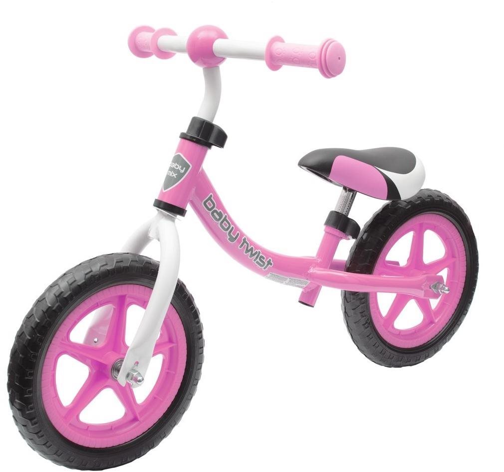 Futókerékpár BABY MIX Twist Gyerek futóbicikli - rózsaszín