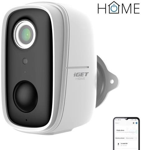 IP kamera iGET HOME Camera CS9 Battery - elemes FullHD IP kamera mozgásérzékelővel és éjjellátással