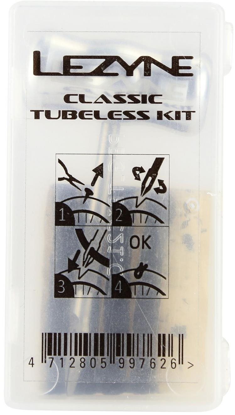 Javító foltkészlet Lezyne Classic Tubeless Kit Clear
