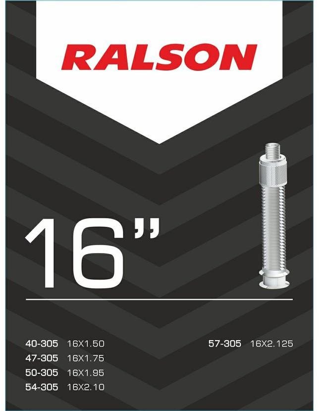 Kerékpár belső Ralson 16x1
