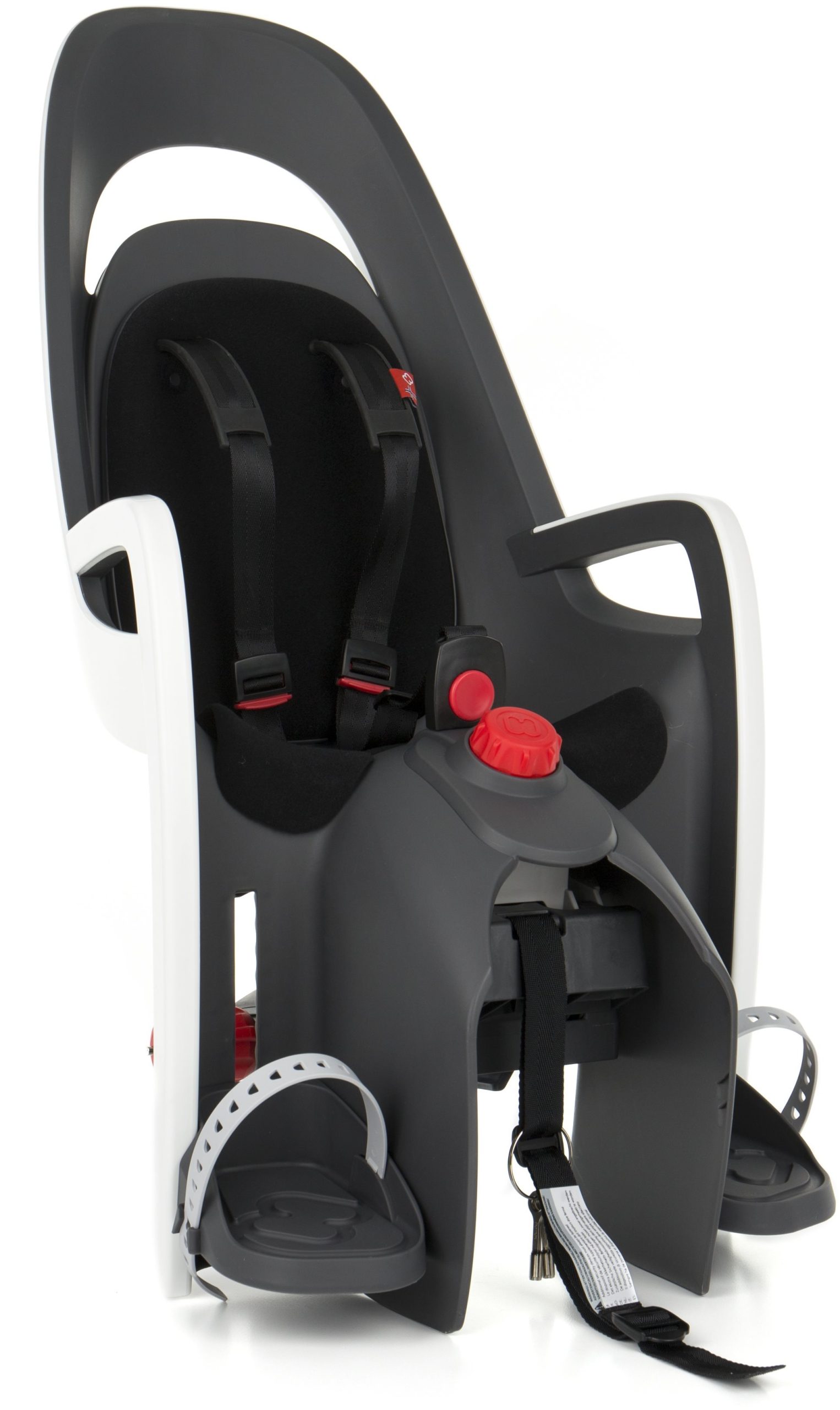 Kerékpár gyerekülés Hamax Caress Plus - szürke / fekete adapter