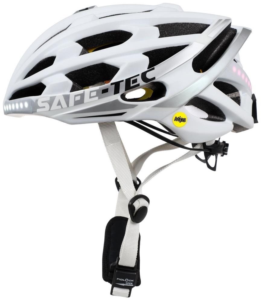 Kerékpáros sisak Varnet Safe-Tec TYR 3 White