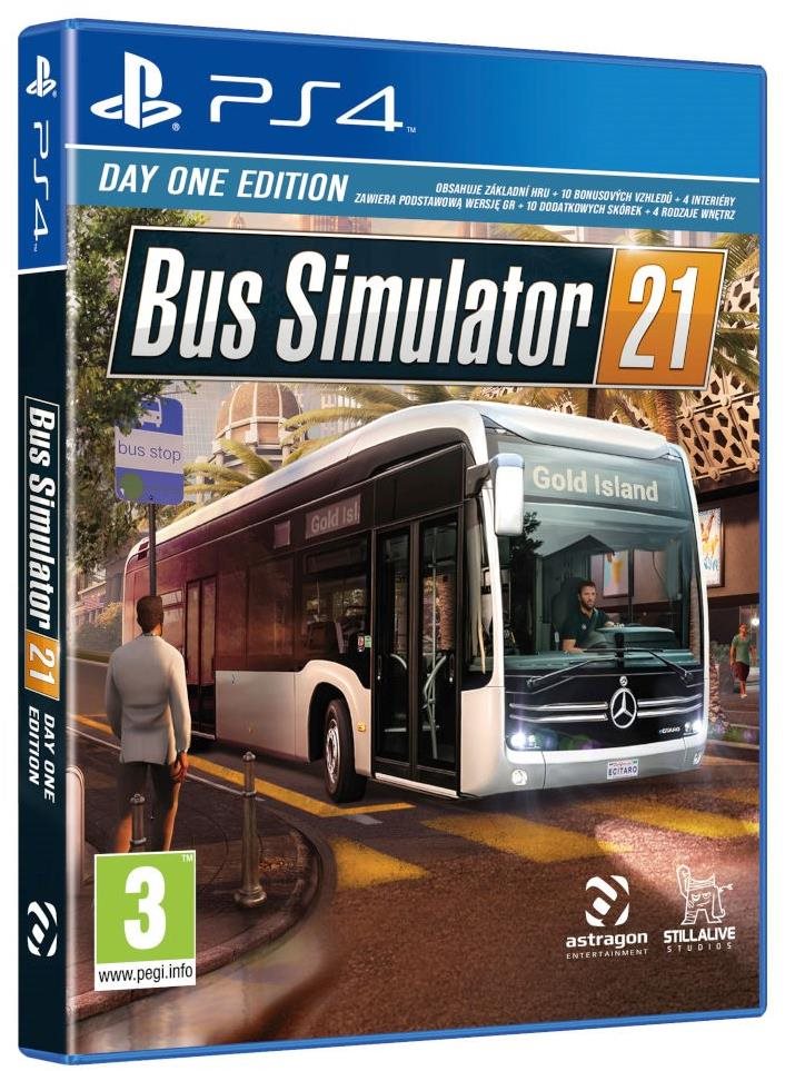 Konzol játék Bus Simulator 21 Day One Edition - PS4