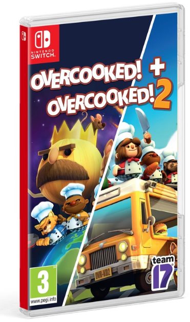 Konzol játék Overcooked! + Overcooked! 2 Double Pack - Nintendo Switch