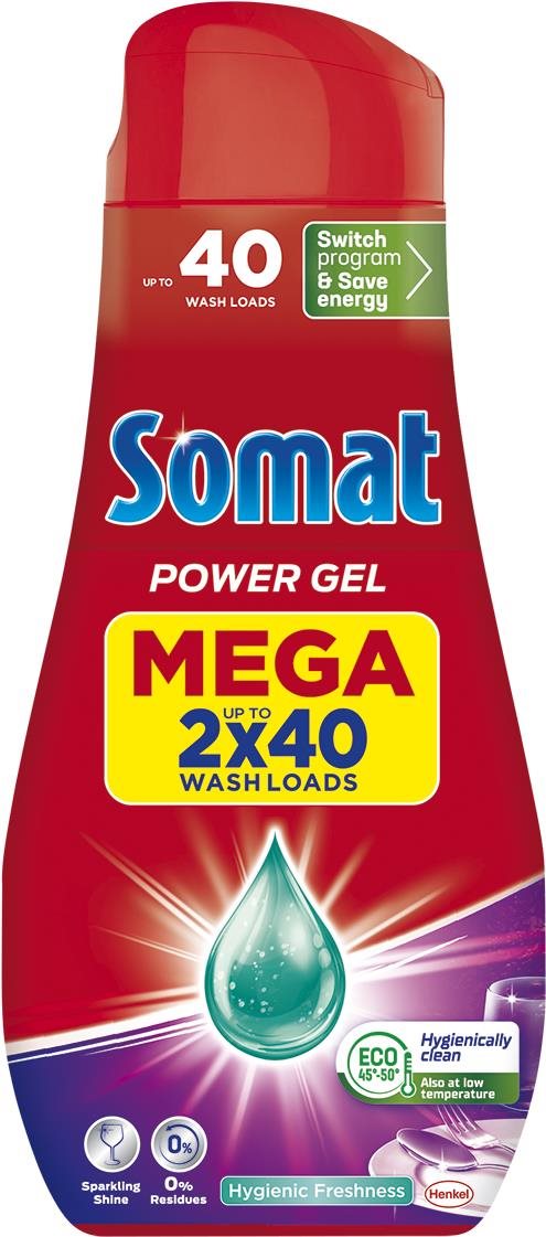 Mosogatógép gél SOMAT All-in-1 A higiénikus tisztaságért 80 adag