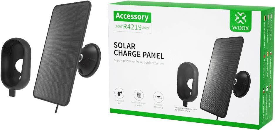 Napelem WOOX R4219 Solar panel for Outdoor Smart Camera