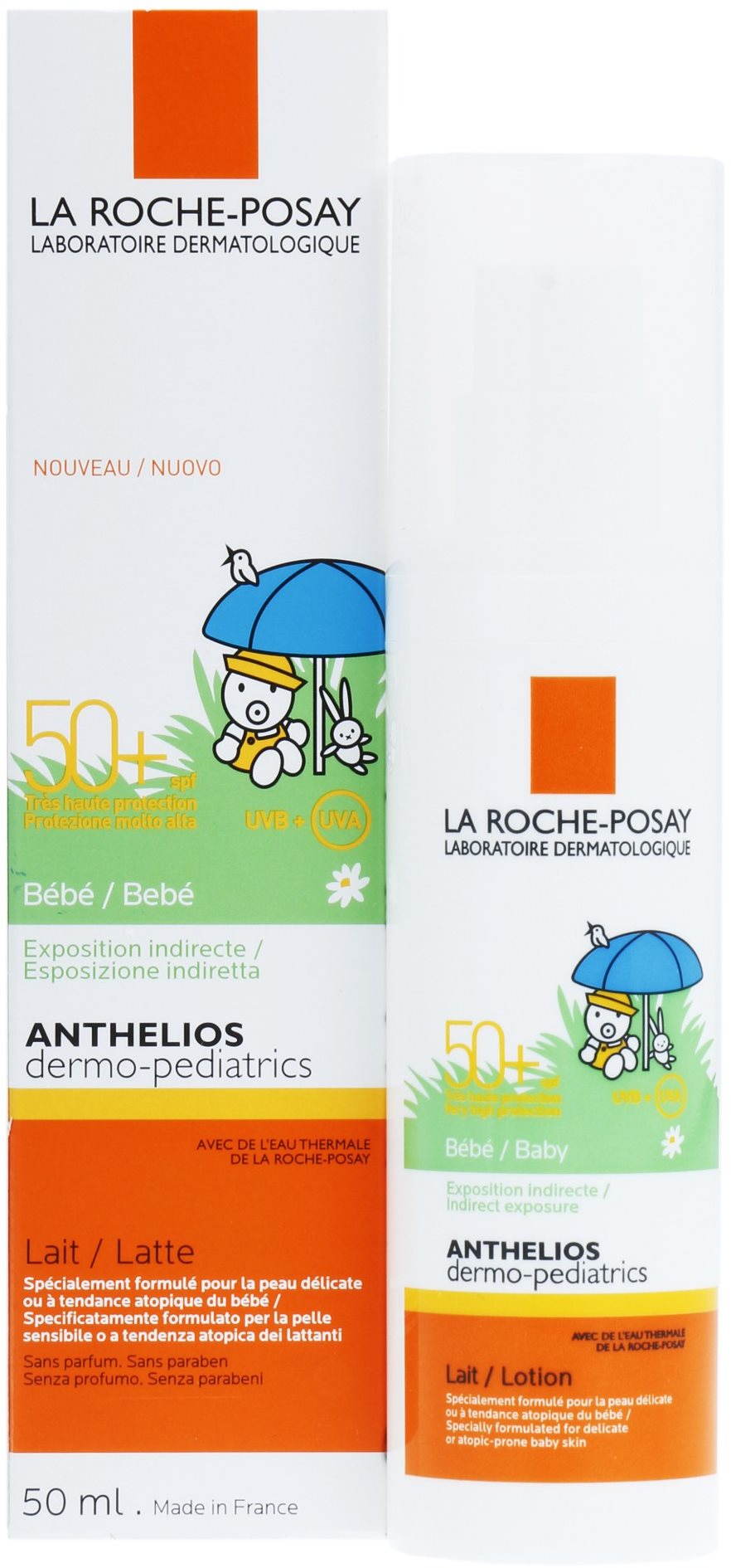 Naptej LA ROCHE-POSAY SPF 50+ Anthelios Dermo-Pediatrics Lotion 50ml
