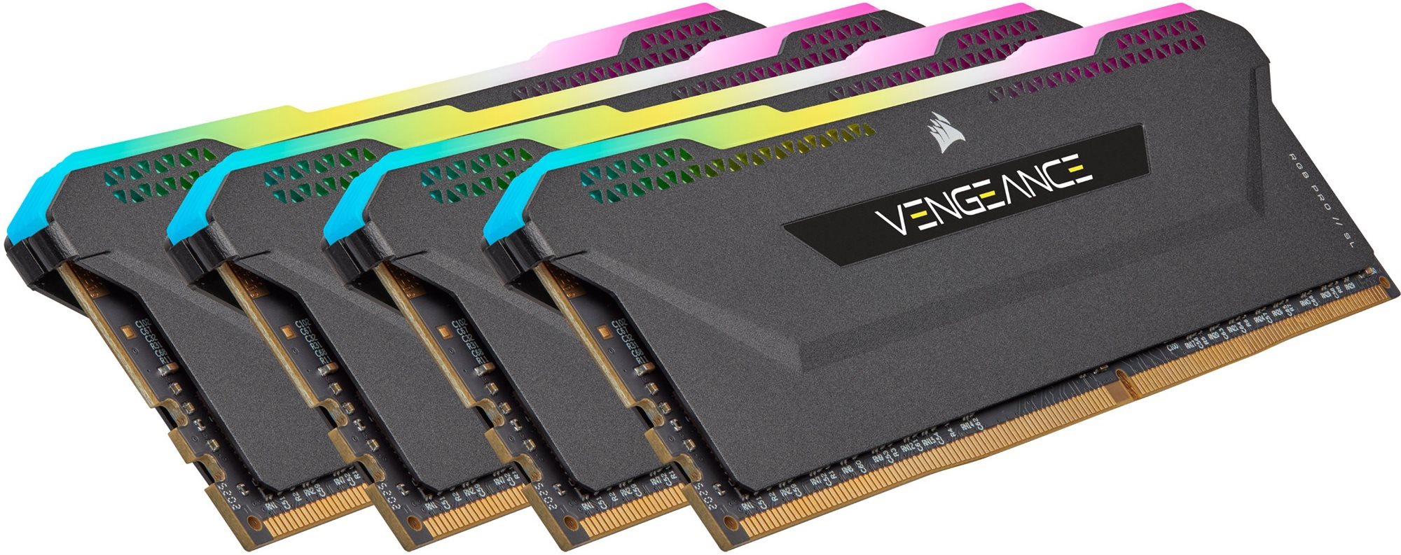 RAM memória Corsair 128GB KIT DDR4 3200MHz CL16 VENGEANCE RGB PRO SL Black