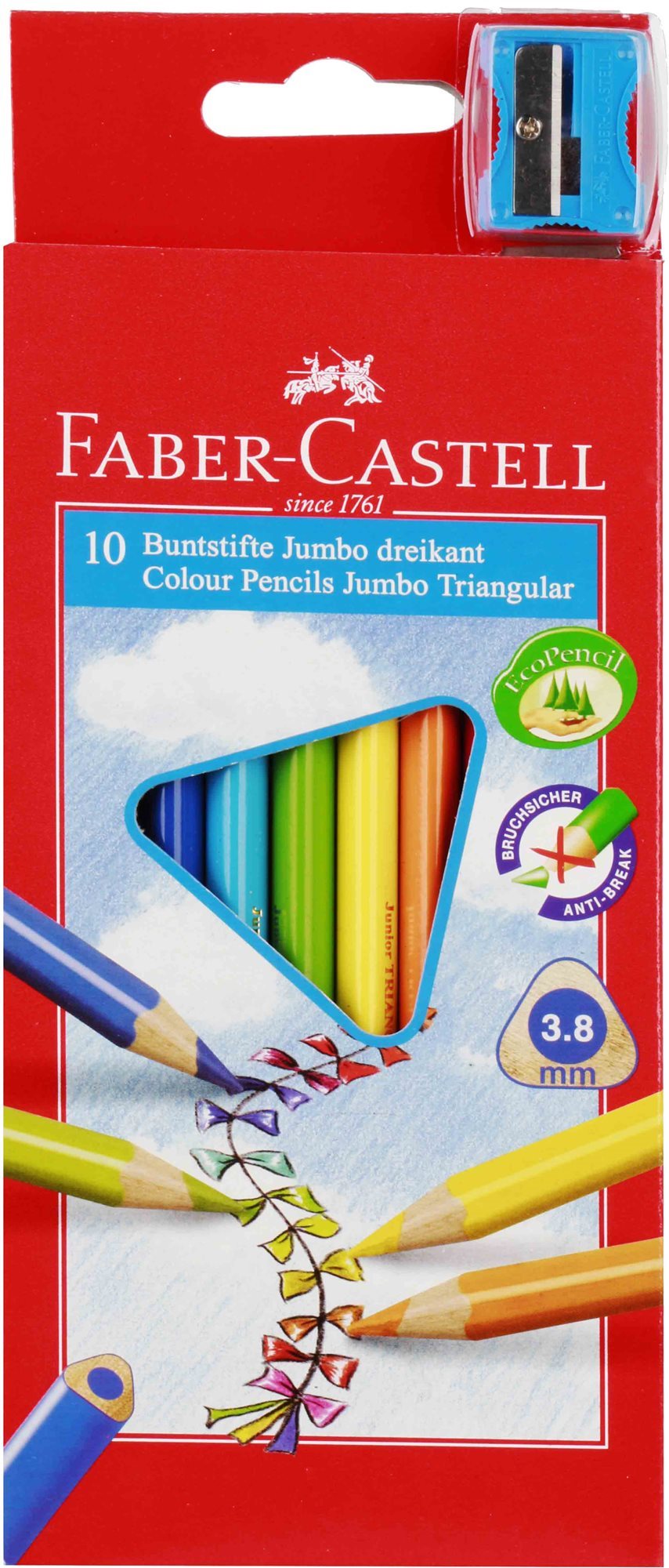Színes ceruza Faber-Castell Jumbo ceruzák