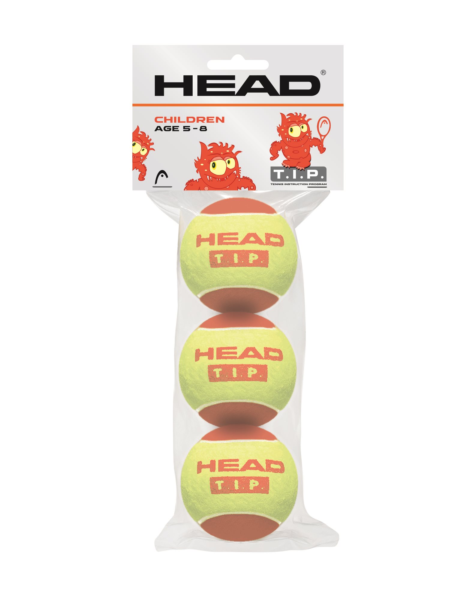 Teniszlabda Head T.I.P red (3 db)