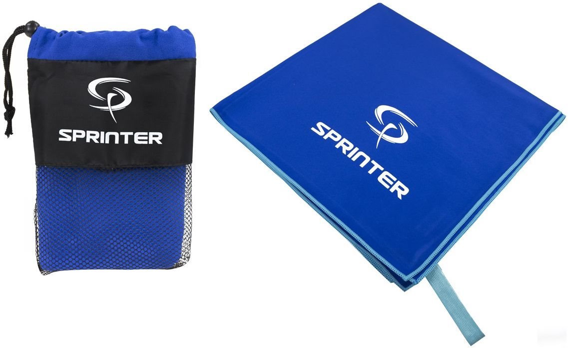 Törölköző Sprinter - mikroszálas törölköző 100 × 160 cm - kék