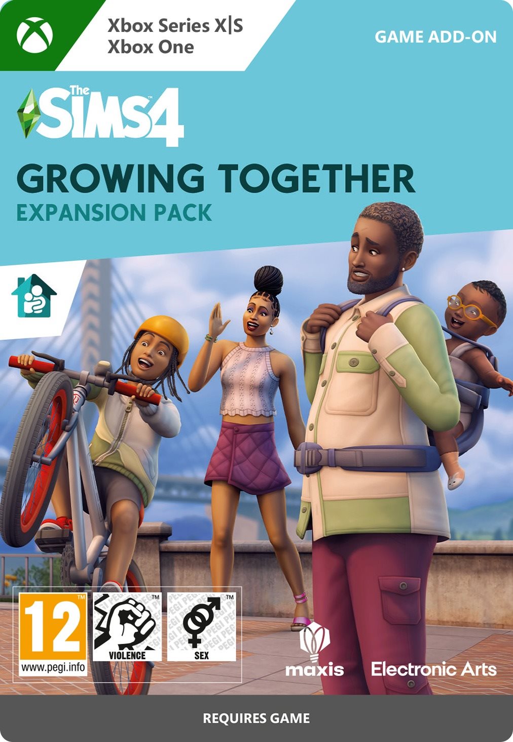 Videójáték kiegészítő The Sim 4: Growing Together Expansion Pack - Xbox Digital