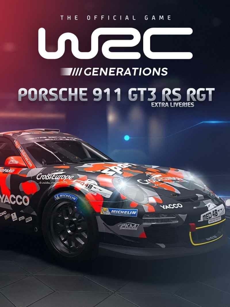 Videójáték kiegészítő WRC Generations - Porsche 911 GT3 RS - PC DIGITAL