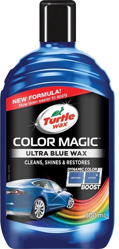 Autó wax Turtle Wax Színes viasz - kék 500ml