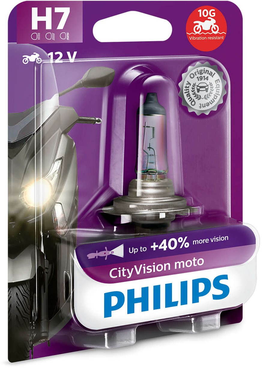Autóizzó Philips H7 CityVision Moto