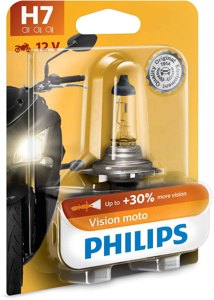 Autóizzó Philips H7 Moto Vision