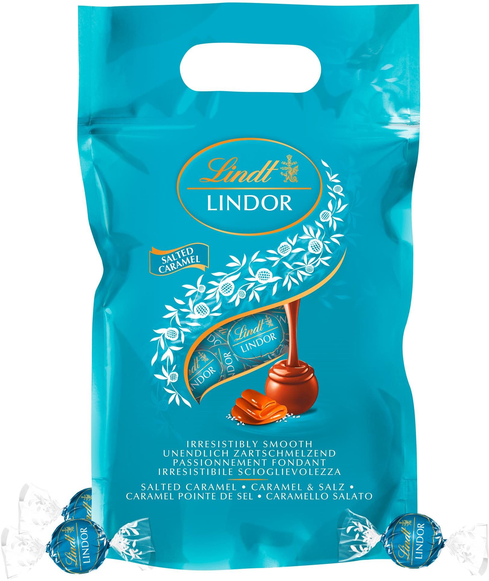 Bonbon LINDT Lindor Bag Salted Caramel 1000 g