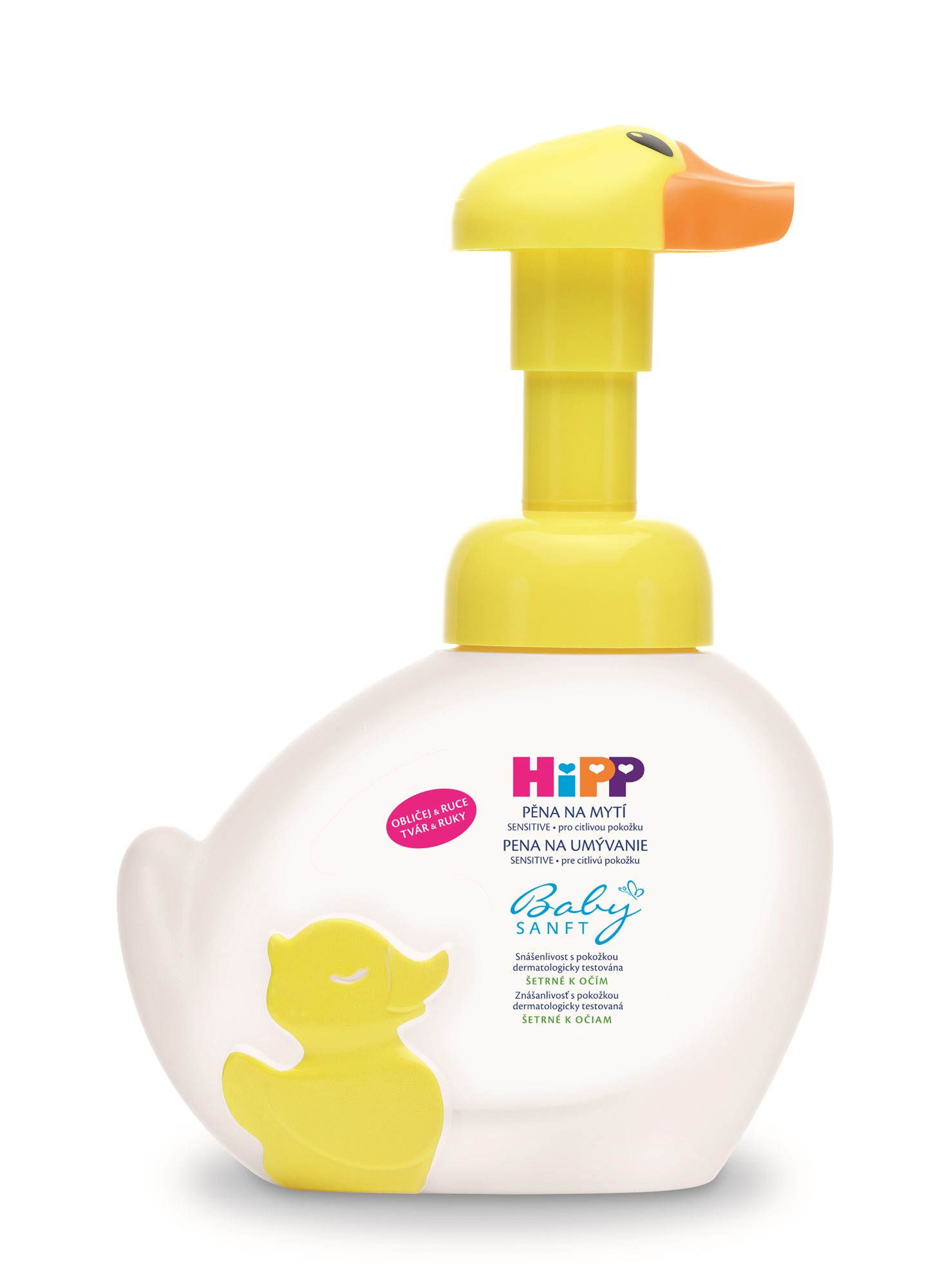 Gyerek habfürdő HiPP Babysanft Habfürdő Kachna 250 ml