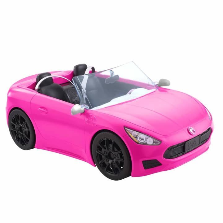 Játékbaba autó Barbie stílusos Kabriolet