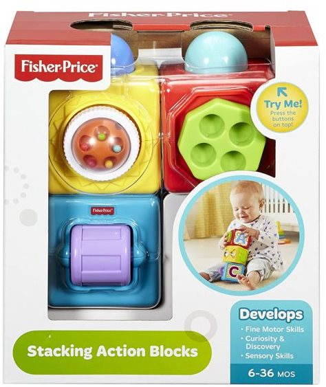 Játékkocka gyerekeknek Fisher-Price Akciókockák