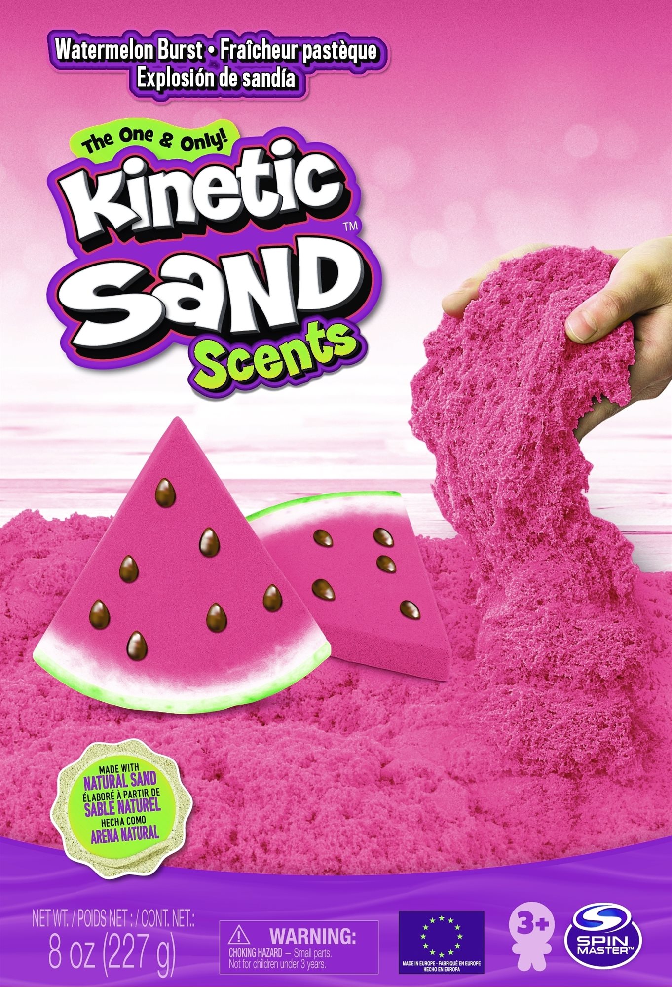 Kinetikus homok Kinetic Sand Illatos folyékony homok - Watermelon