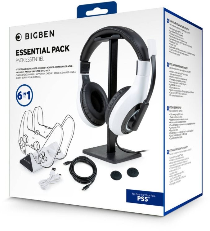 Kontroller tartozék BigBen Essential Pack 5v1 - PS5