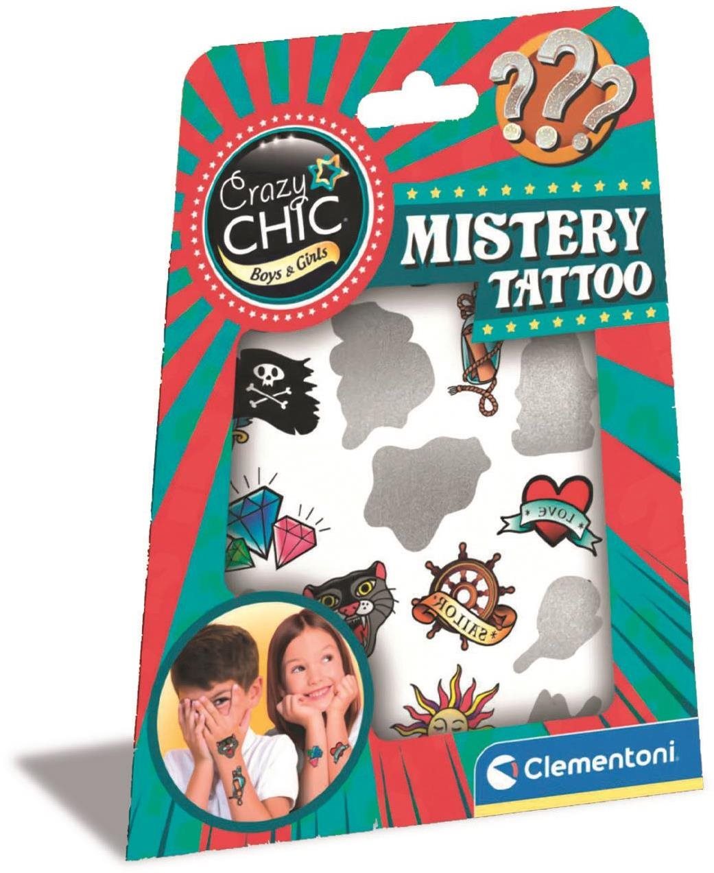 Lemosható tetoválás Clementoni REVEIL TATTOO Tetoválás