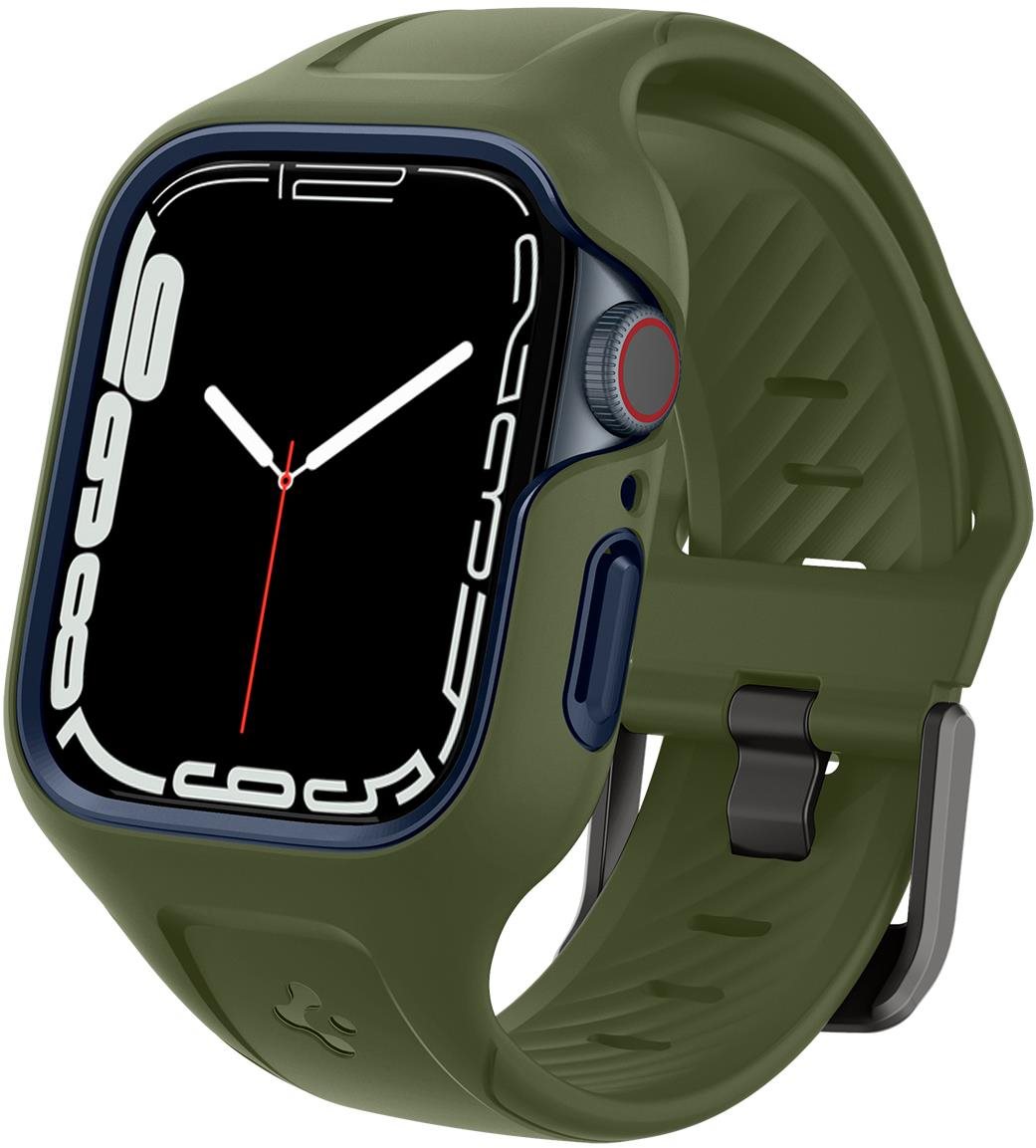 Okosóra tok Spigen Liquid Air Pro Green Apple Watch 8/7 45mm